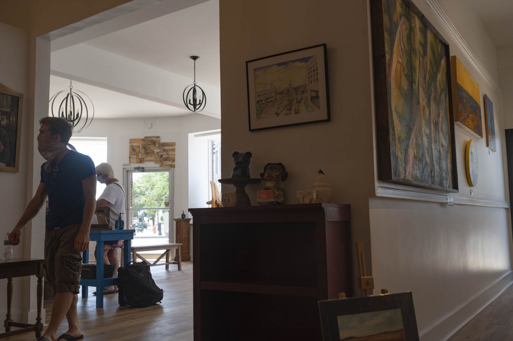 Court St. art gallery named for math whiz